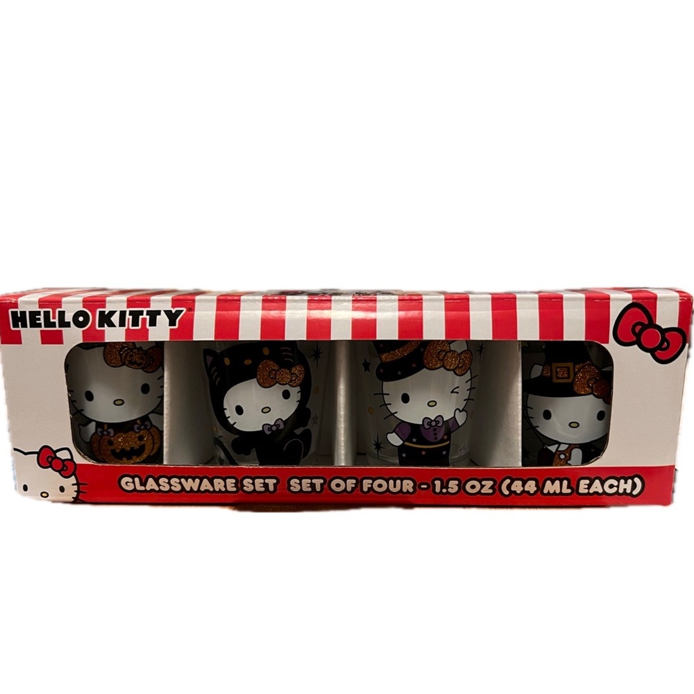Hello Kitty Halloween Shot Glasses